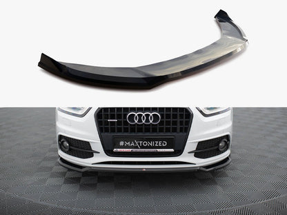 Maxton Design Front Splitter V.2 Audi Q3 S-Line 8U