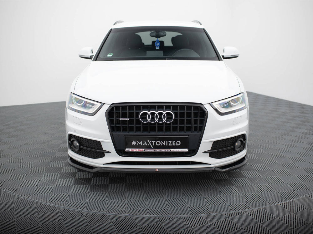 Maxton Design Front Splitter V.2 Audi Q3 S-Line 8U