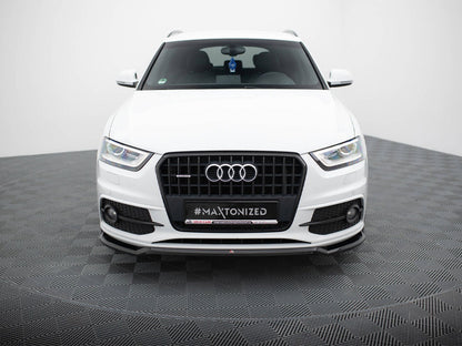 Maxton Design Front Splitter V.2 Audi Q3 S-Line 8U