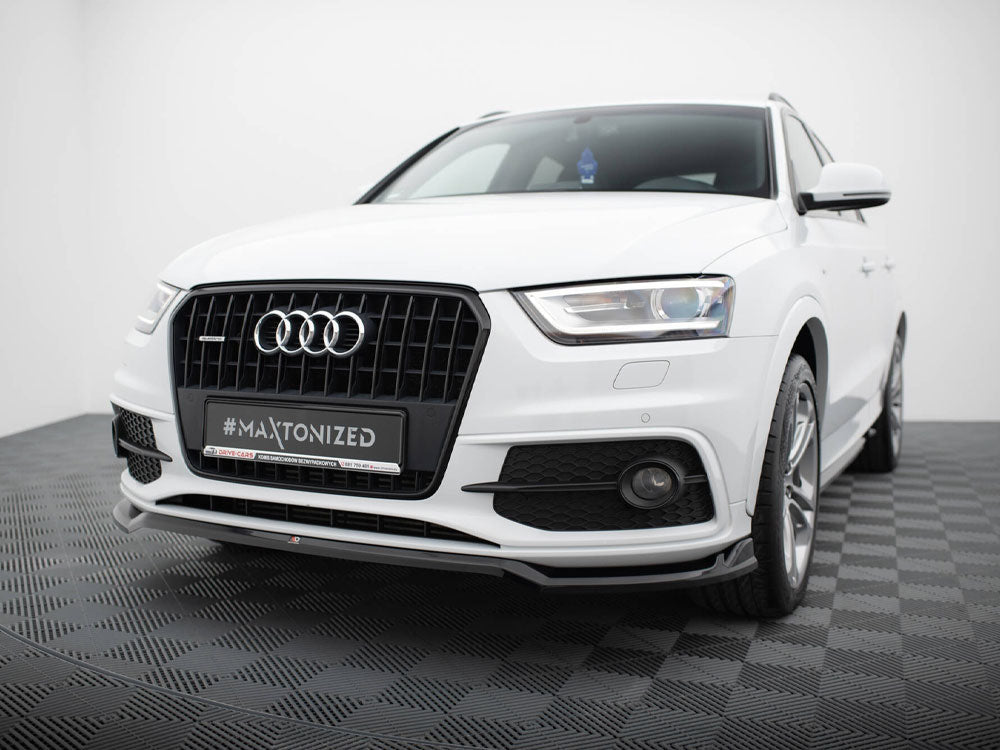 Maxton Design Front Splitter V.2 Audi Q3 S-Line 8U