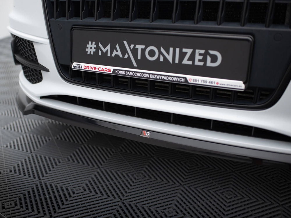 Maxton Design Front Splitter V.2 Audi Q3 S-Line 8U