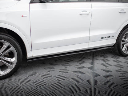 Maxton Design Side Skirts Diffusers Audi Q3 S-Line 8U