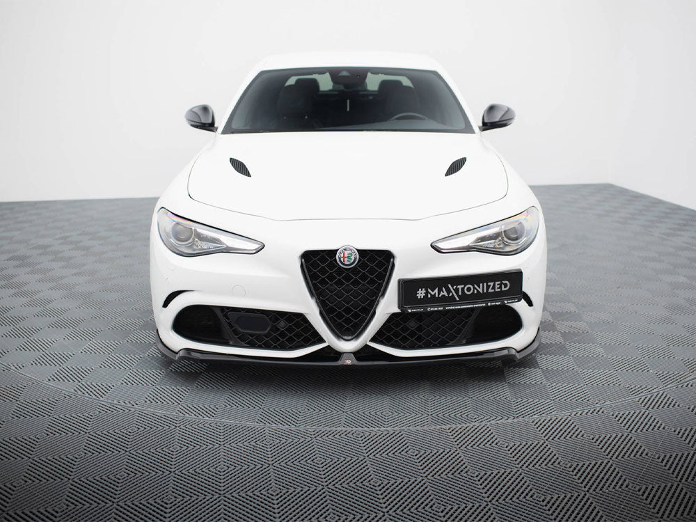 Maxton Design Front Splitter Alfa Romeo Giulia Quadrifoglio