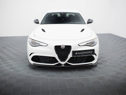Maxton Design Front Splitter Alfa Romeo Giulia Quadrifoglio