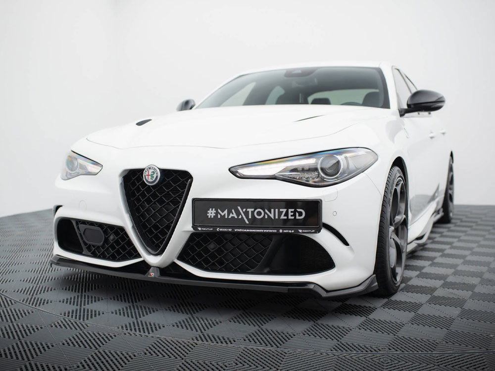 Maxton Design Front Splitter Alfa Romeo Giulia Quadrifoglio