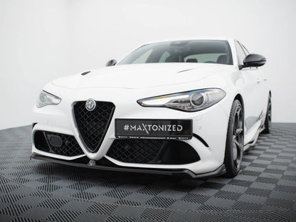 Maxton Design Front Splitter Alfa Romeo Giulia Quadrifoglio