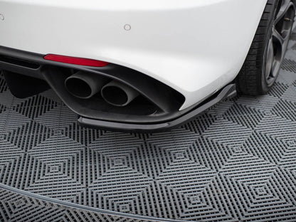 Maxton Design Rear Side Splitters Alfa Romeo Giulia Quadrifoglio