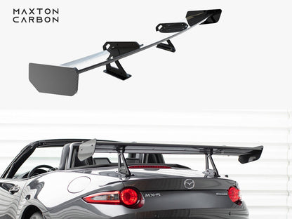 Maxton Design Carbon Spoiler With Upper Swan Mounting Mazda MX-5 ND (Mk4)