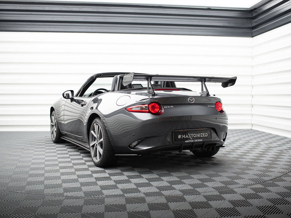 Maxton Design Carbon Spoiler With Upper Swan Mounting Mazda MX-5 ND (Mk4)