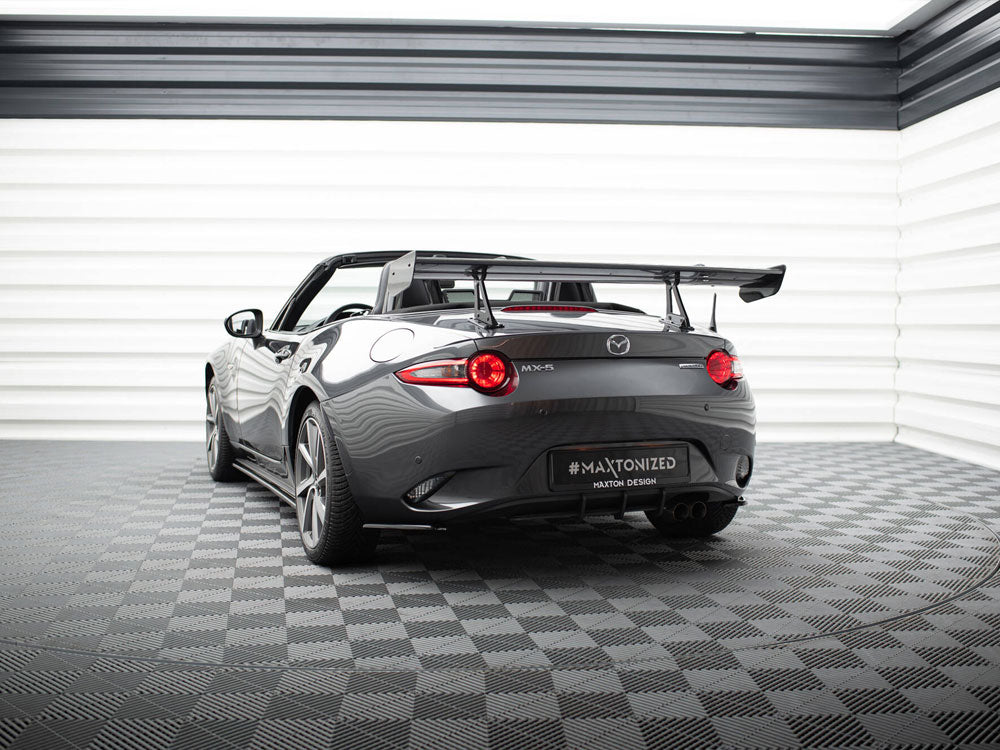 Maxton Design Carbon Spoiler With Upper Swan Mounting Mazda MX-5 ND (Mk4)