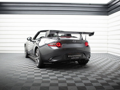 Maxton Design Carbon Spoiler With Upper Swan Mounting Mazda MX-5 ND (Mk4)