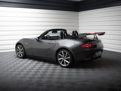 Maxton Design Carbon Spoiler With Upper Swan Mounting + LED Mazda MX-5 ND (Mk4)