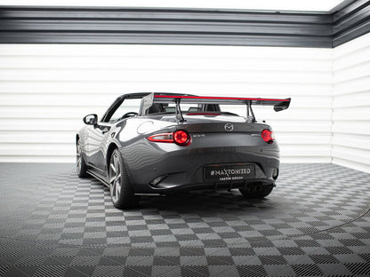 Maxton Design Carbon Spoiler With Upper Swan Mounting + LED Mazda MX-5 ND (Mk4)