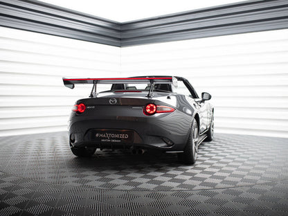Maxton Design Carbon Spoiler With Upper Swan Mounting + LED Mazda MX-5 ND (Mk4)