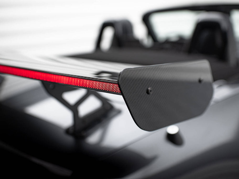 Maxton Design Carbon Spoiler With Internal Brackets Uprights + LED Mazda MX-5 ND (Mk4)