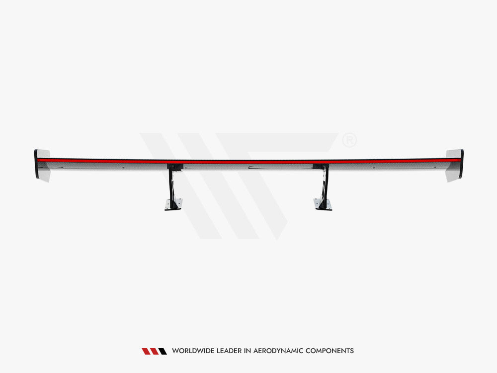 Maxton Design Carbon Spoiler With Internal Brackets Uprights + LED Mazda MX-5 ND (Mk4)