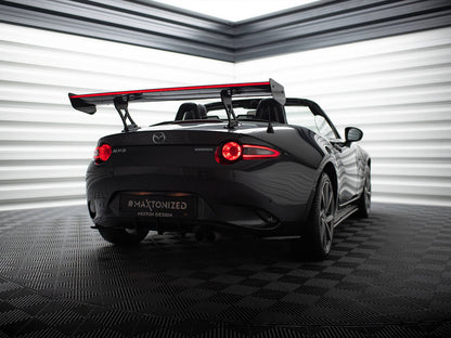 Maxton Design Carbon Spoiler JDM Style + LED Mazda MX-5 ND (Mk4)
