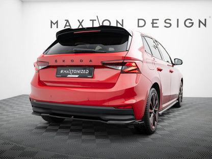 Maxton Design Spoiler CAP Skoda Fabia Mk4