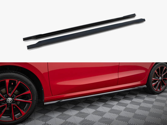 Maxton Design Side Skirts Diffusers Skoda Fabia Mk4