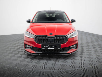 Maxton Design Front Splitter Skoda Fabia Mk4