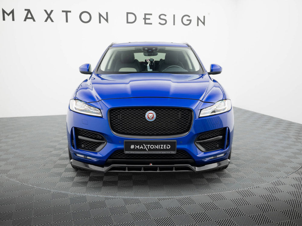 Maxton Design Front Splitter Jaguar F-Pace R-Sport Mk1