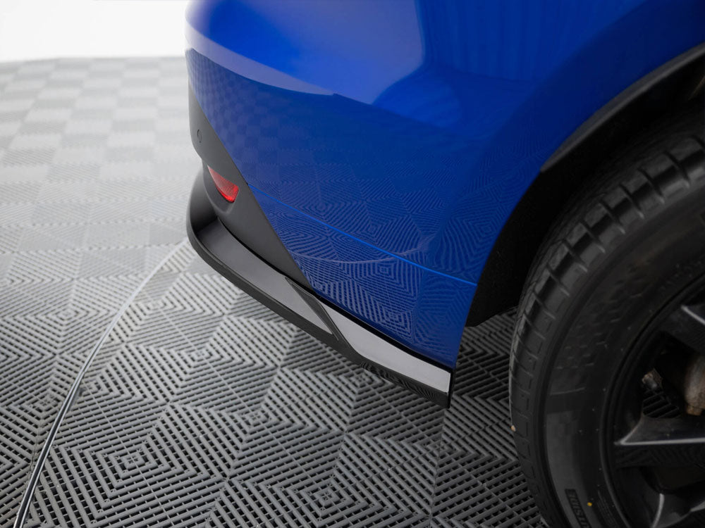 Maxton Design Central Rear Splitter (Vertical Bars) Jaguar F-Pace R-Sport Mk1