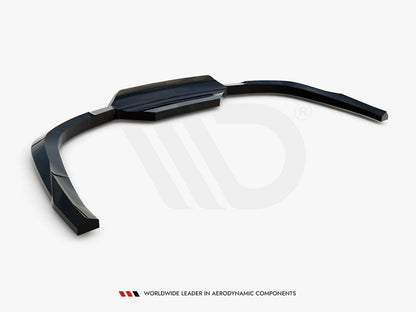 Maxton Design Central Rear Splitter (Vertical Bars) Jaguar F-Pace R-Sport Mk1