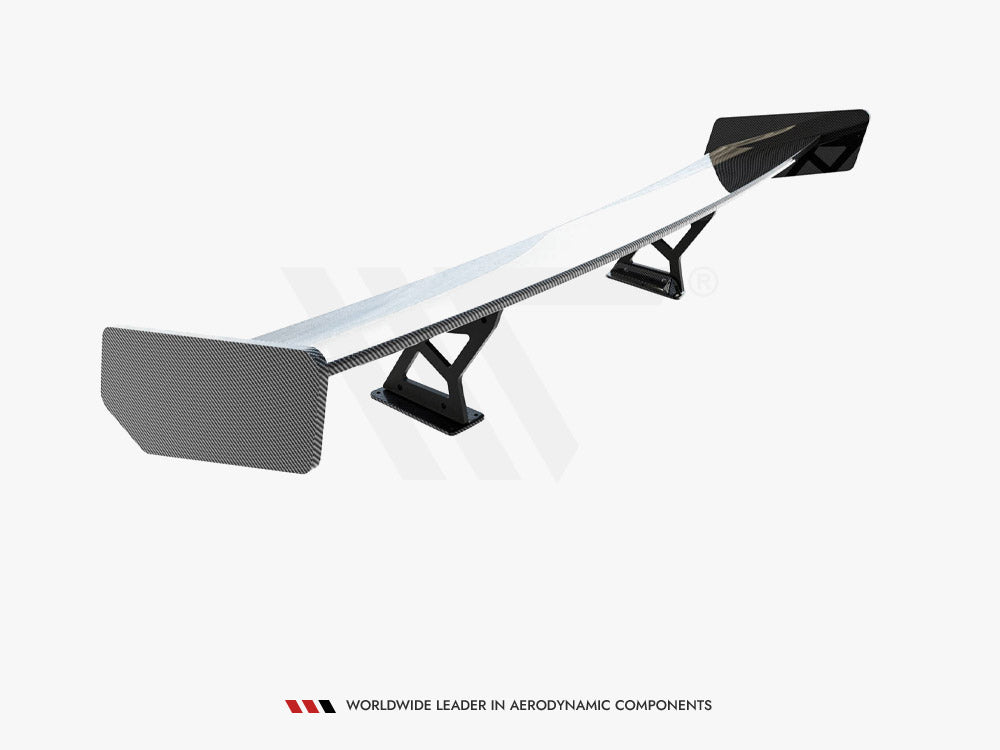 Maxton Design Carbon Spoiler With Internal Brackets Uprights Lexus LC