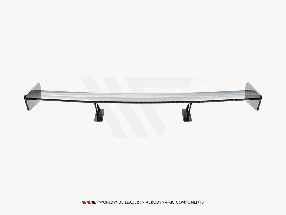 Maxton Design Carbon Spoiler With Internal Brackets Uprights Lexus LC