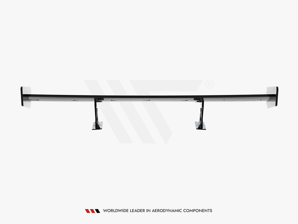 Maxton Design Carbon Spoiler With Internal Brackets Uprights Lexus LC