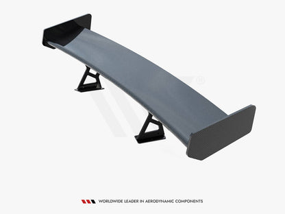 Maxton Design Carbon Spoiler With Internal Brackets Uprights Lexus LC