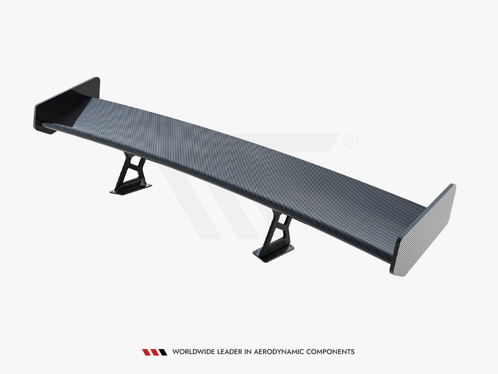 Maxton Design Carbon Spoiler With Internal Brackets Uprights Lexus LC