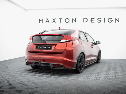 Maxton Design Rear Side Splitters Honda Civic Hatchback Mk9