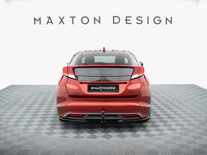 Maxton Design Rear Side Splitters Honda Civic Hatchback Mk9