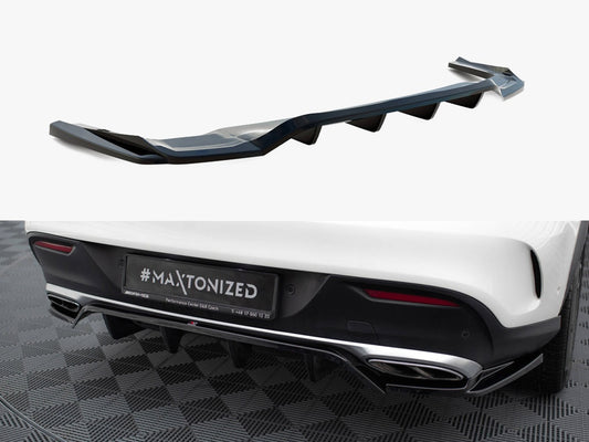 Maxton Design Rear Splitter (Vertical Bars) Mercedes-AMG GLE 43 Coupe C292