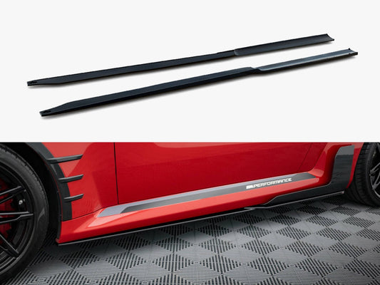 Maxton Design Side Skirts Diffusers BMW M2 M-Performance G87