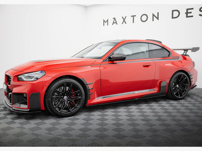Maxton Design Side Skirts Diffusers BMW M2 M-Performance G87