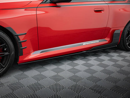 Maxton Design Side Skirts Diffusers BMW M2 M-Performance G87
