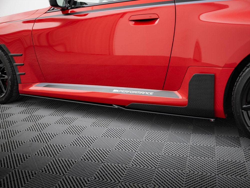 Maxton Design Side Skirts Diffusers BMW M2 M-Performance G87