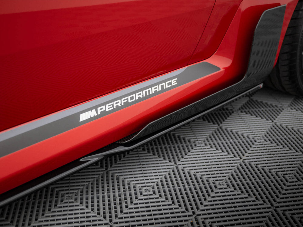 Maxton Design Side Skirts Diffusers BMW M2 M-Performance G87