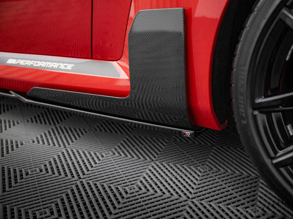 Maxton Design Side Skirts Diffusers BMW M2 M-Performance G87