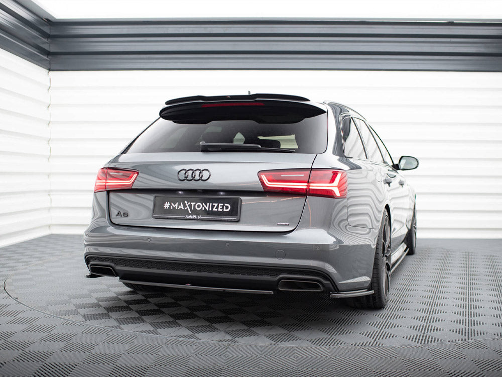 Maxton Design Rear Splitter Audi A6 / A6 C7 S-Line / S6 C7 Facelift