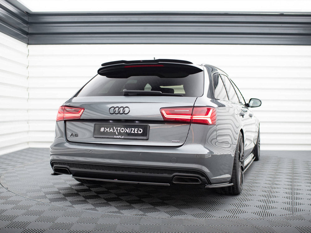 Maxton Design Rear Side Splitters Audi A6 / A6 C7 S-Line / S6 C7 Facelift