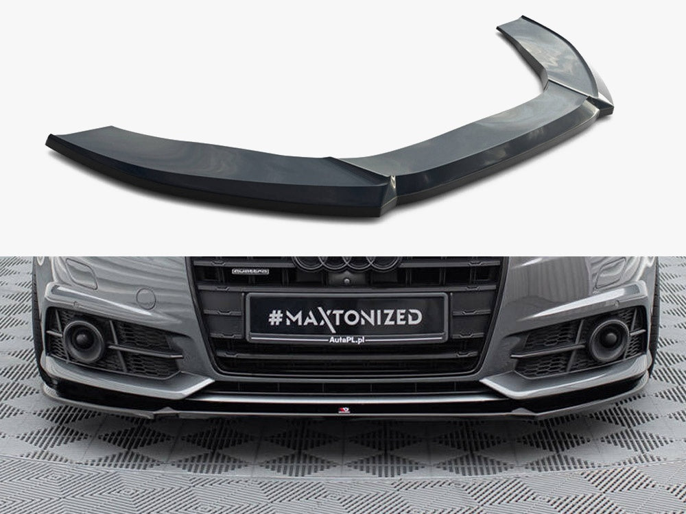 Maxton Design Front Splitter V.1 Audi A6 / A6 C7 S-Line / S6 C7 Facelift