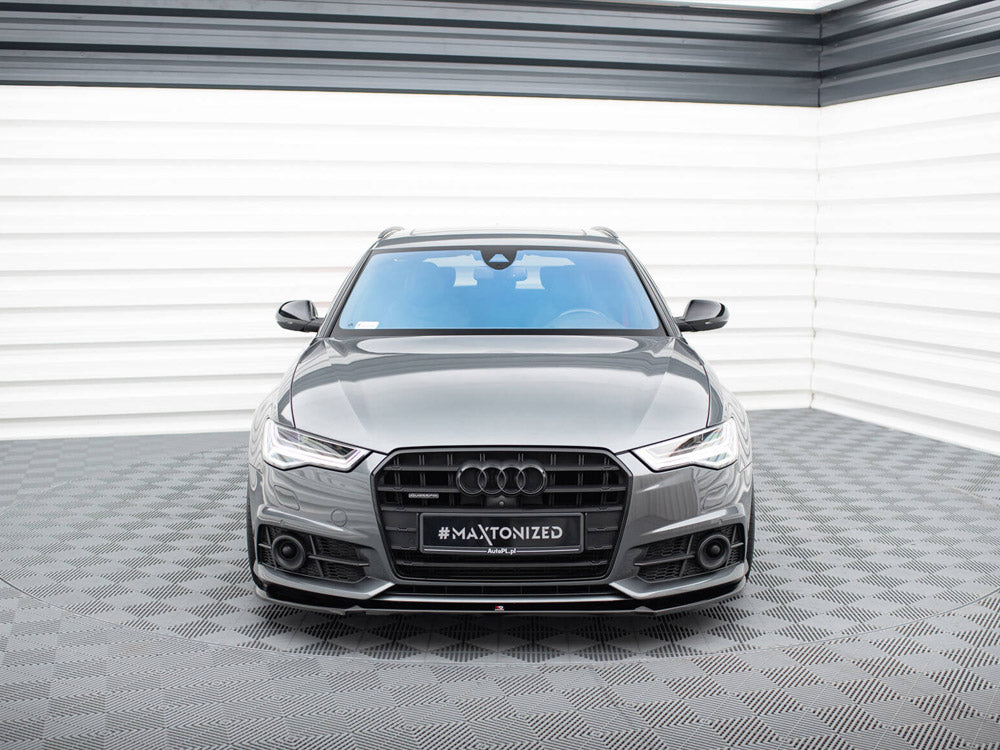 Maxton Design Front Splitter V.1 Audi A6 / A6 C7 S-Line / S6 C7 Facelift