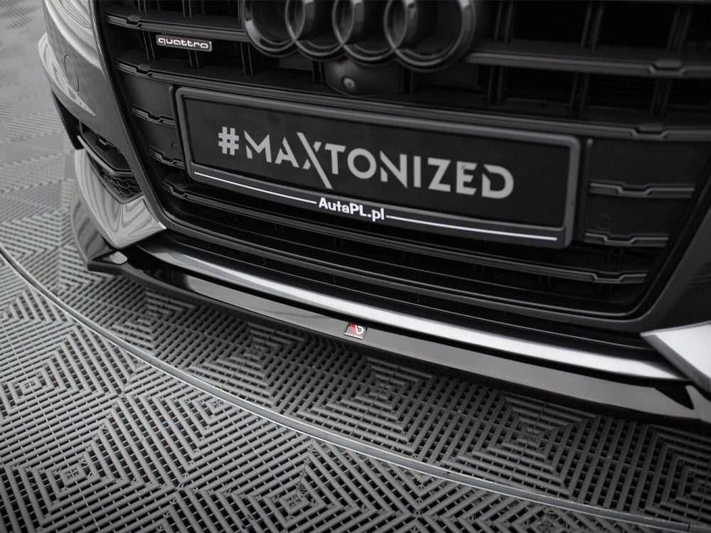 Maxton Design Front Splitter V.1 Audi A6 / A6 C7 S-Line / S6 C7 Facelift