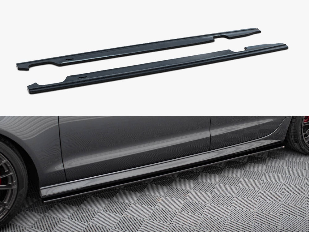 Maxton Design Side Skirts Diffusers Audi A6 / A6 C7 S-Line / S6 C7 Facelift