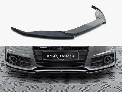 Maxton Design Front Splitter V.2 Audi A6 / A6 C7 S-Line / S6 C7 Facelift