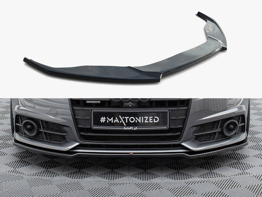 Maxton Design Front Splitter V.2 Audi A6 / A6 C7 S-Line / S6 C7 Facelift