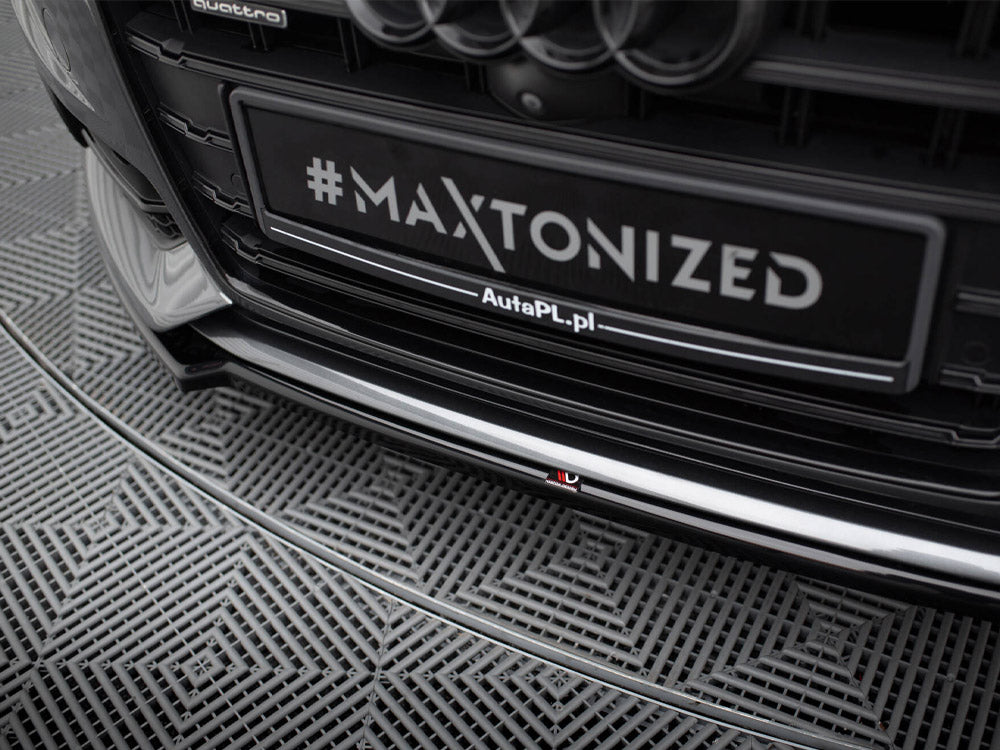 Maxton Design Front Splitter V.2 Audi A6 / A6 C7 S-Line / S6 C7 Facelift